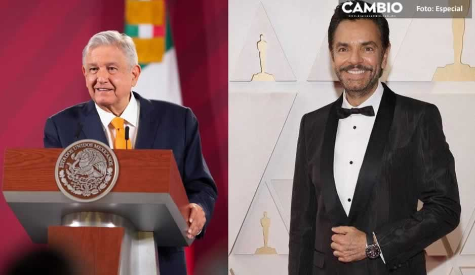 “Yo no inauguré hotel de Xcaret, la foto es de los Premios Platino”: Derbez desmiente a AMLO