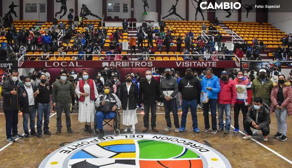 Gobierno de Huauchinango inaugura torneo de Basquetbol, “Copa Huauchi”