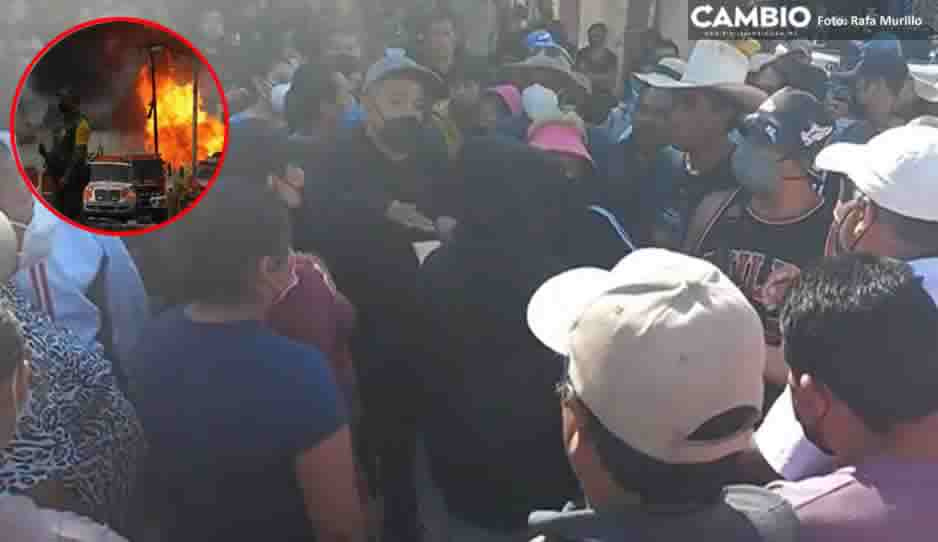 Temor en Xochimehuacan: vecinos exigen a las autoridades buscar tomas de huachigas (VIDEO)