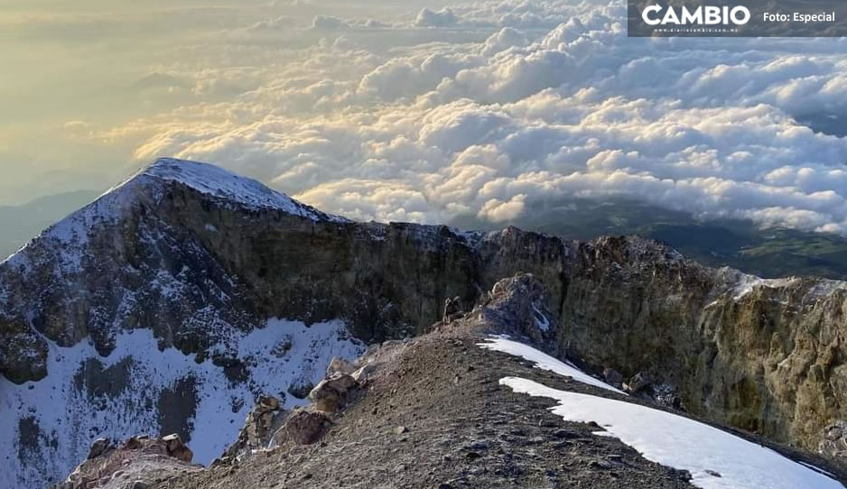 Fuerte movilización de emergencia, tras caída de alpinista en el Pico de Orizaba