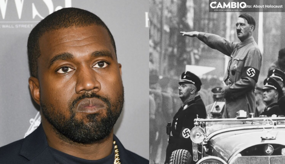 Revelan que Kanye West tiene obsesión y admiración por Adolf Hitler