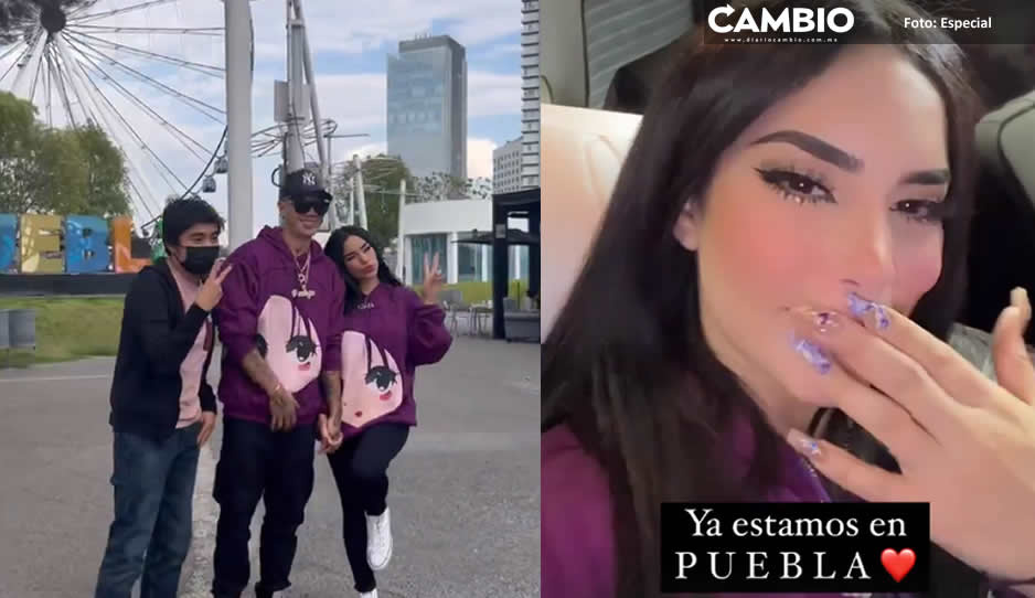 ¡OMG! Kimberly Loaiza y Juan de Dios Pantoja pisan suelo poblano