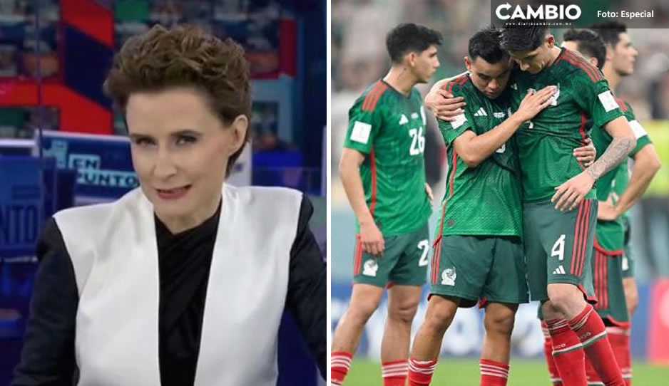 Denise Maerker se lanza contra la multipropiedad y los dueños del fútbol mexicano tras eliminación en Qatar (VIDEO)