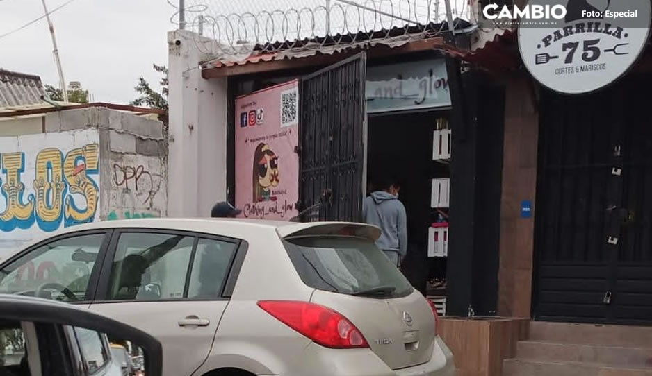 Movilización policiaca en Las Torres por intento de robo a local de comida