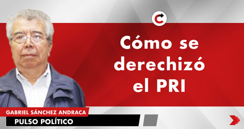 Cómo se derechizó el PRI