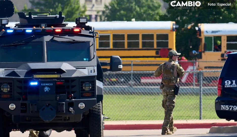Balacera en primaria en Texas deja al menos 14 niños y un profesor muertos (VIDEO)