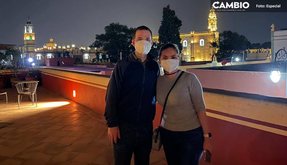Alerta de esconder carteras en Cholula: Anaya Canallín anda recorriendo San Pedro