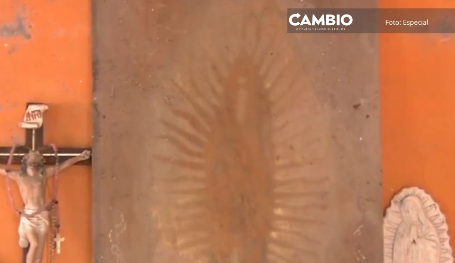 ¡Milagro de Dios! Tras inundaciones en Tula, aparece silueta de Virgen de Guadalupe en una tabla