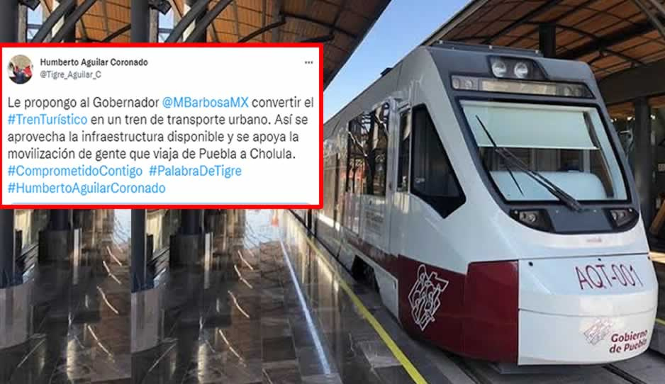 Que no cierren el tren sino lo conviertan en transporte urbano, propone Aguilar Coronado