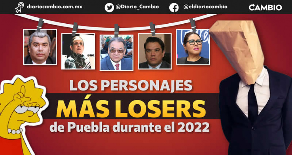 Los personajes más losers de Puebla durante el 2022