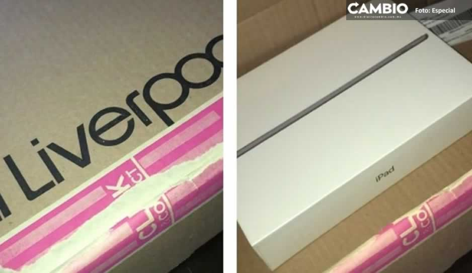 ¡Regalazo de Navidad! Joven pide botella de tequila por paquetería y le llega un iPad