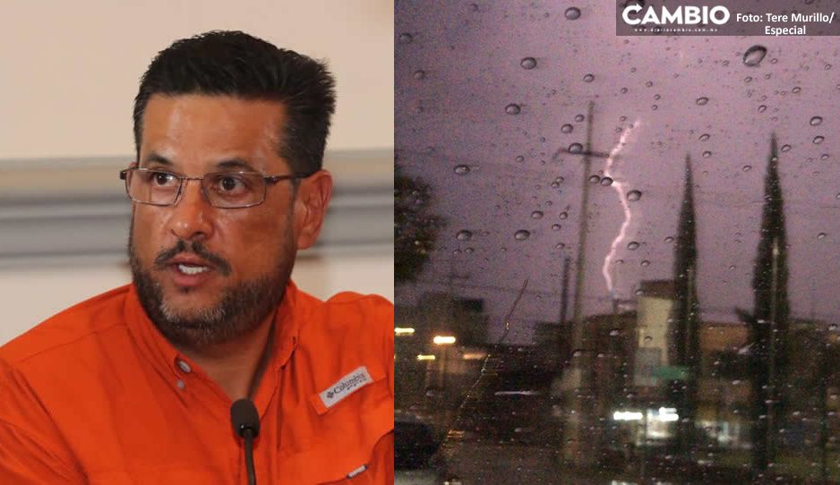 No salgas de casa: advierte Protección Civil de Puebla ante tormenta histórica