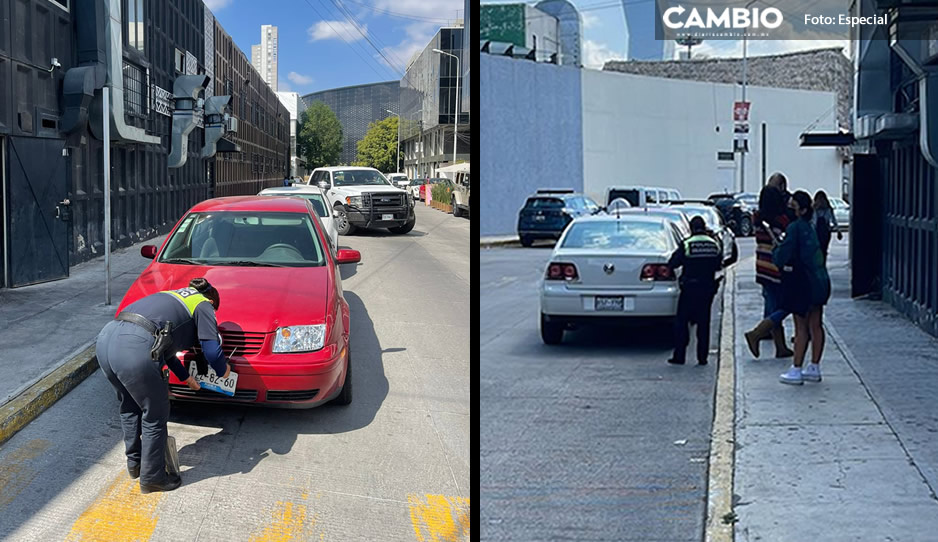 Sigue la cacería de tranchos municipales en la calle Sirio y zona de Ange: quitan placas sin banderola