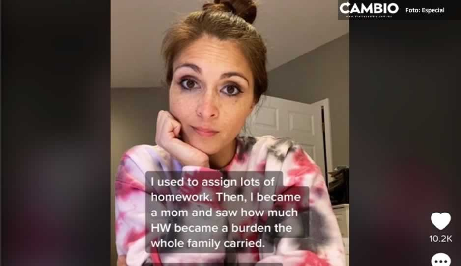 ¡A disfrutar! Maestra anuncia que no dejará tareas porque “la casa es para la familia”