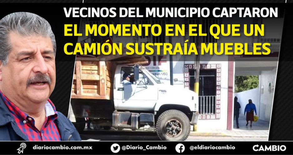 Ecoloco Vargas saquea el Ayuntamiento y las oficinas del DIF de Huauchinango