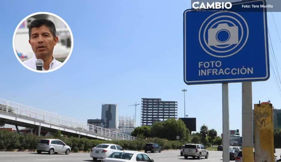 Otro negociazo de Lalo: Planea aplicar fotomultas en Puebla capital