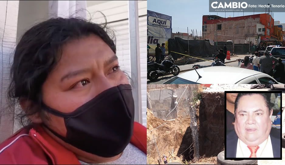 Ya había derrumbes en la obra de Noé Peñaloza, acusan familiares de los afectados (VIDEO)