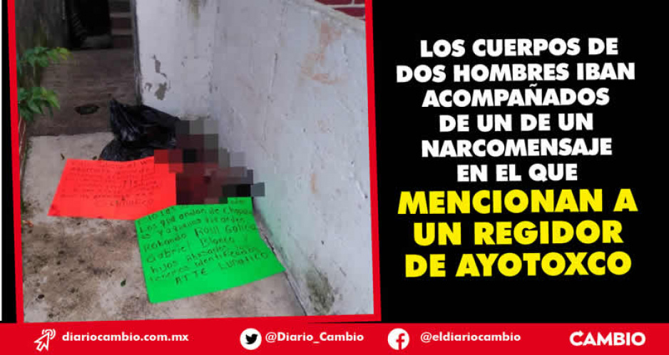 Puebla se tiñe de sangre: ejecutan a tres personas y dejan dos cuerpos desmembrados durante el fin de semana (IMAGEN SENSIBLE)