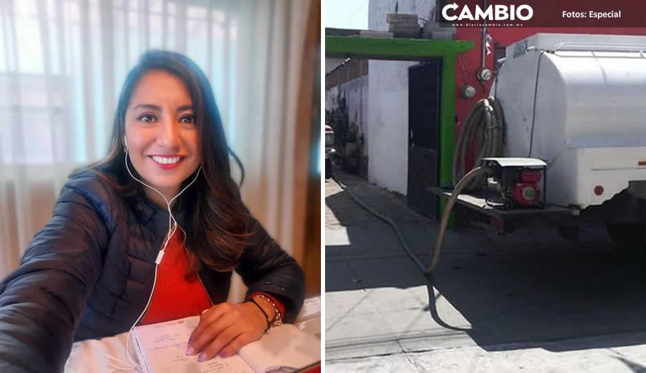 Angélica Alvarado deja sin agua a Huejotzingo en plena pandemia