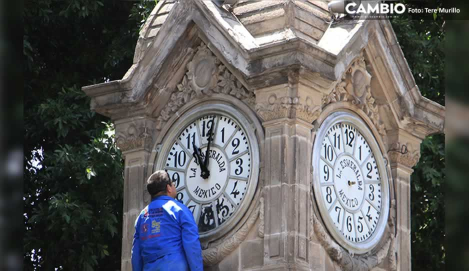 Regresan las &quot;manecillas&quot; del reloj de &quot;El Gallito&quot; (FOTOS y VIDEOS)