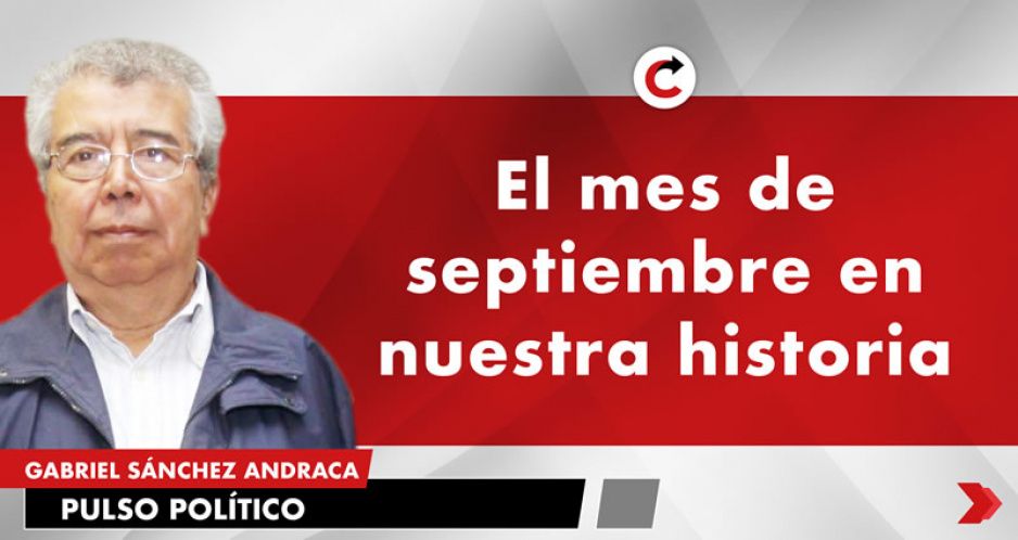 El mes de septiembre en nuestra historia