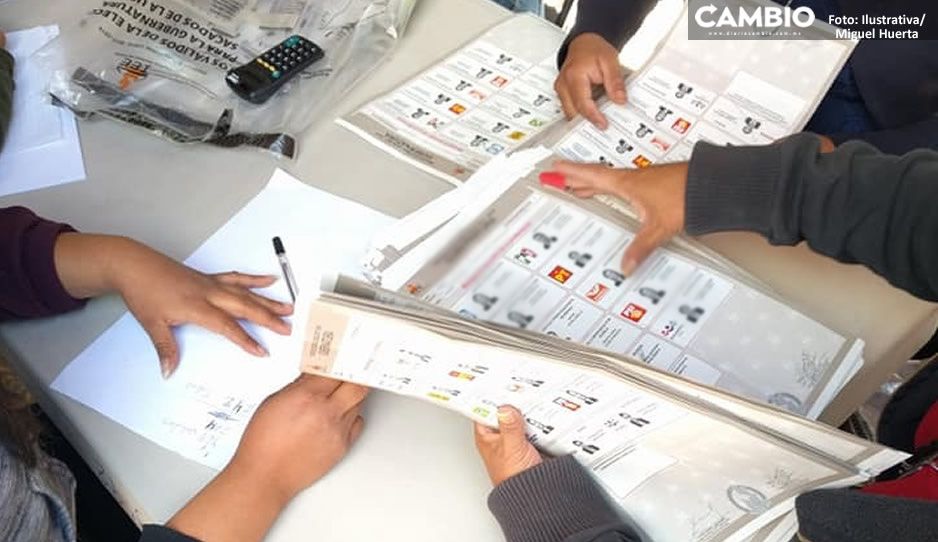 IEE aprueba fotografías de candidatos a la alcaldía de Puebla en la boleta electoral