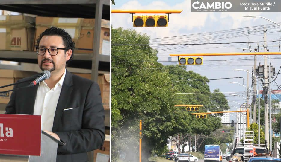 Movilidad estudia reubicar los 31 semáforos que puso Román Romano en Circunvalación (FOTOS)