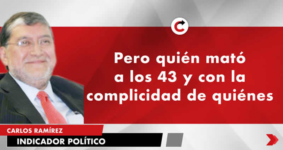 Pero quién mató a los 43 y con la complicidad de quiénes