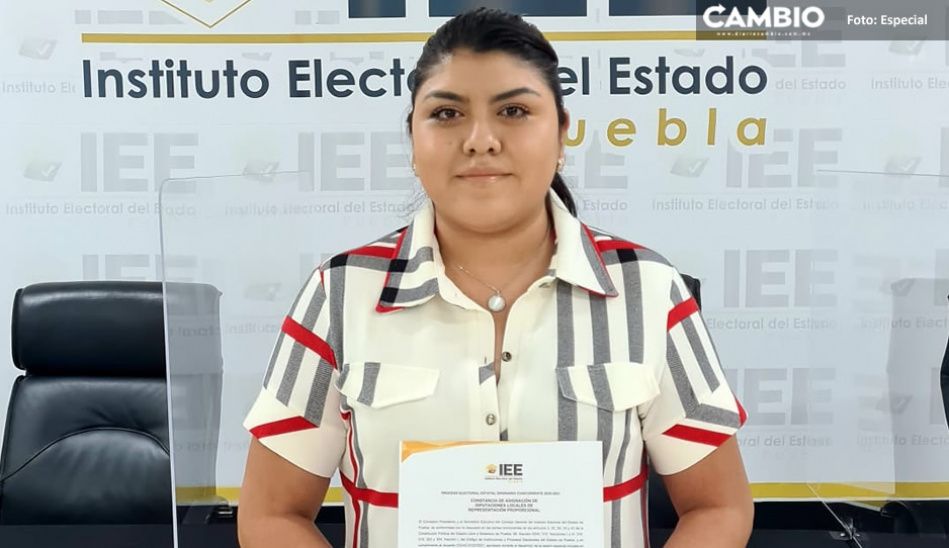 Saraí Alejandra recibe constancia del IEE como diputada local plurinominal