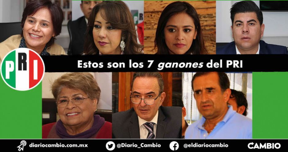 Estos son los 7 ganones del PRI que ya amarraron su candidatura a diputado federal