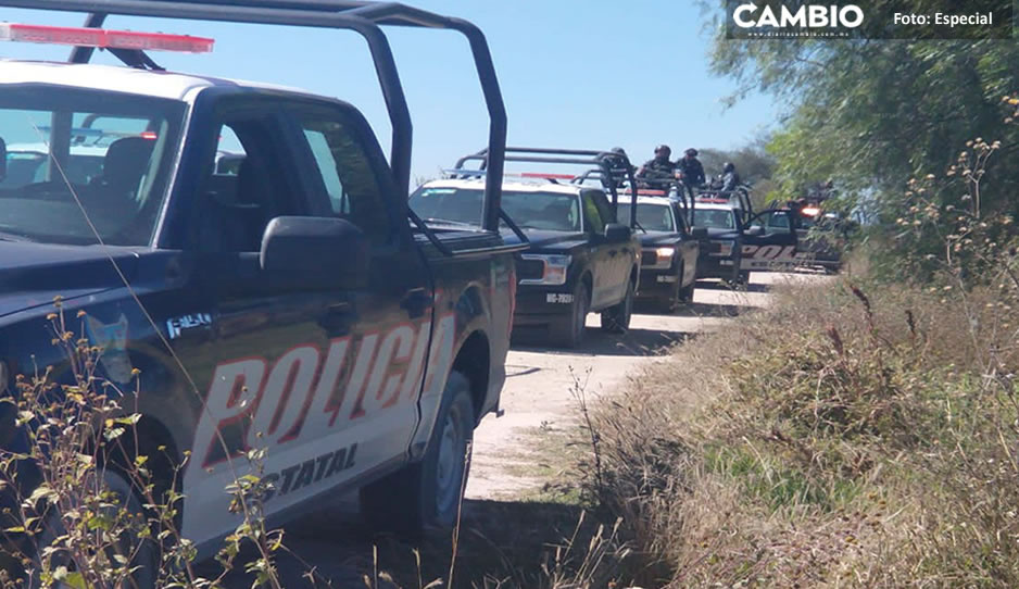 Huachicoleros lanzan pedradas a policías y personal de Pemex, en Hidalgo
