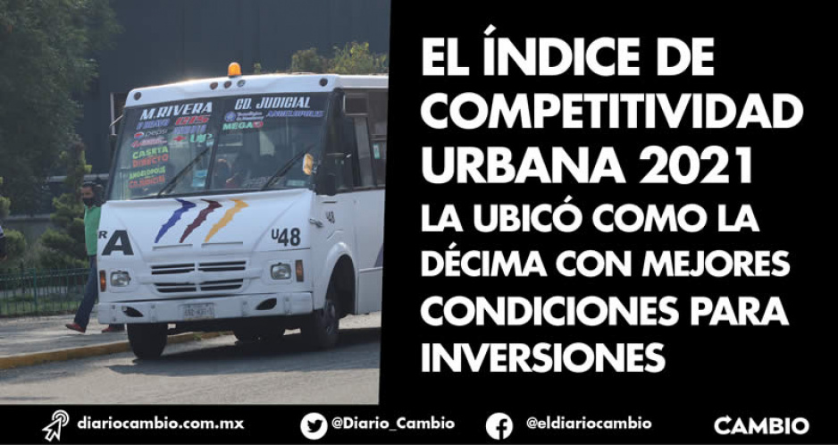 Región Puebla-Tlaxcala es cuarta en robo de autos y la décima para invertir: IMCO