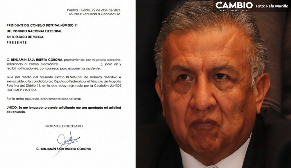 Confirma Mario Delgado que Saúl Huerta ya renunció a la candidatura del distrito XI
