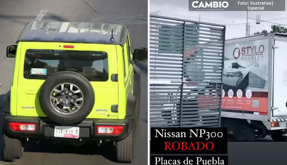 Se roban Susuki y camioneta de Stylo Muebles en El Cerrito ¡Hay recompensa por información!