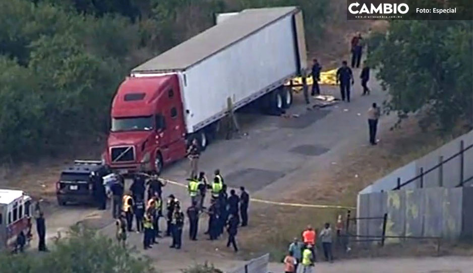 ¡Tragedia! Hallan 42 inmigrantes muertos en el contenedor de un tráiler en Texas (VIDEO)