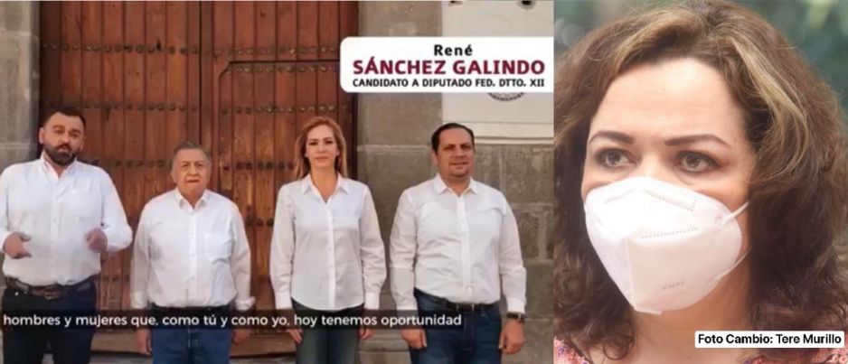 Ridículo de René Sanchez sale en SPOT, pero le quitan candidatura; Liza Aceves va en su lugar