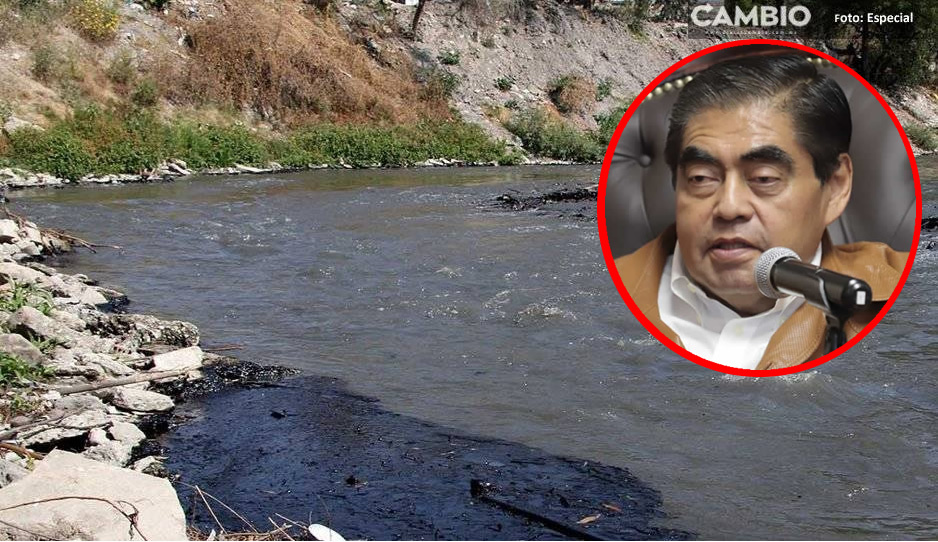 Barbosa revela clausura de cuatro empresas por arrojar desechos contaminantes al Río Atoyac (VIDEO)