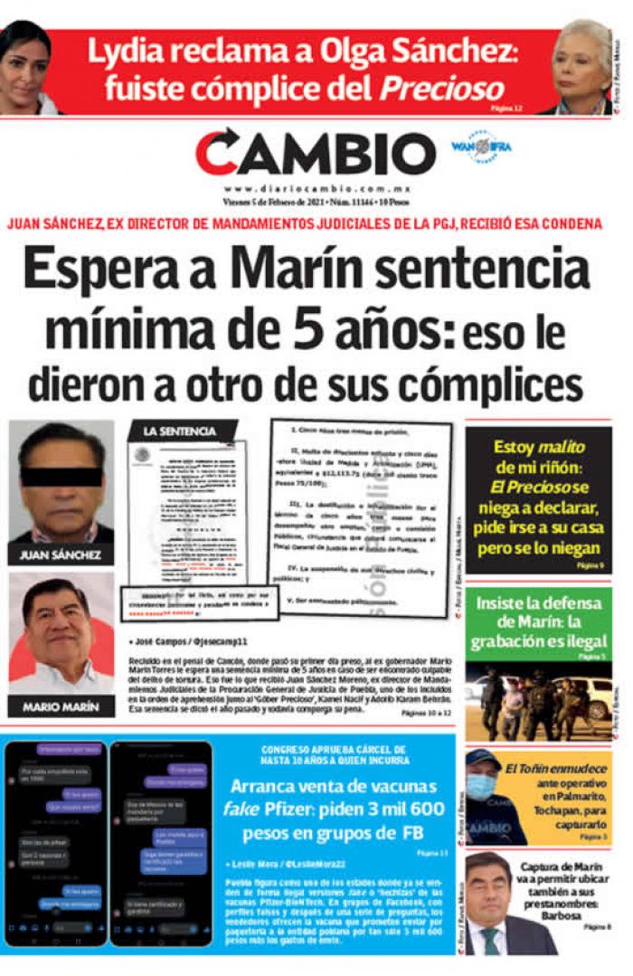 Espera a Marín sentencia mínima de 5 años: eso le dieron a otro de sus cómplices