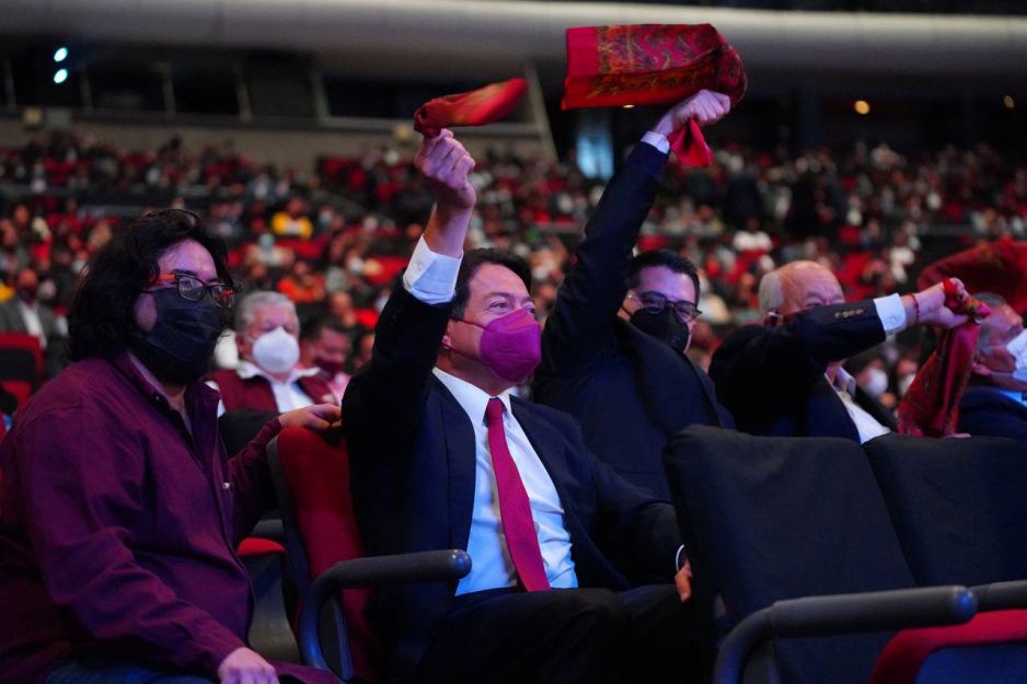 Morenistas celebran tres años del triunfo de AMLO en el Auditorio Nacional (VIDEO)