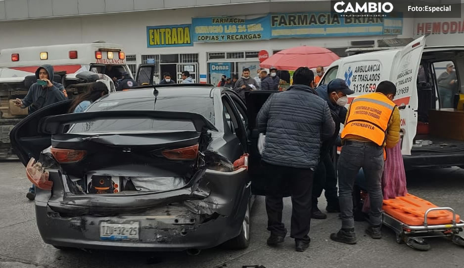 Fatal accidente en la carretera Chignautla-Xoloateno, deja 13 lesionados