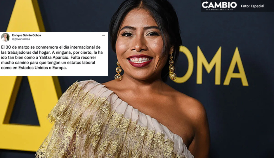 Tunden a periodista por confundir a Yalitza Aparicio con trabajadora del hogar