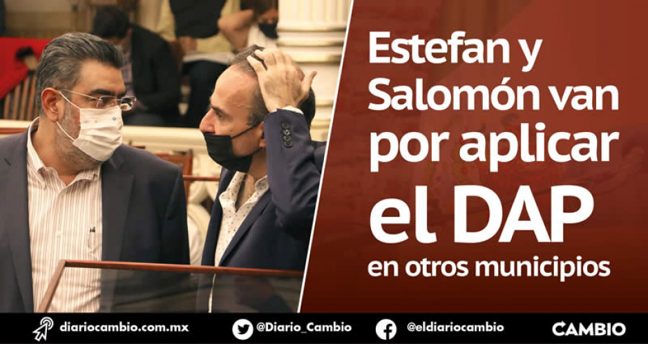 El cobro del DAP va en varios municipios, advierten Estefan Chidiac y Sergio Salomón (VIDEO)
