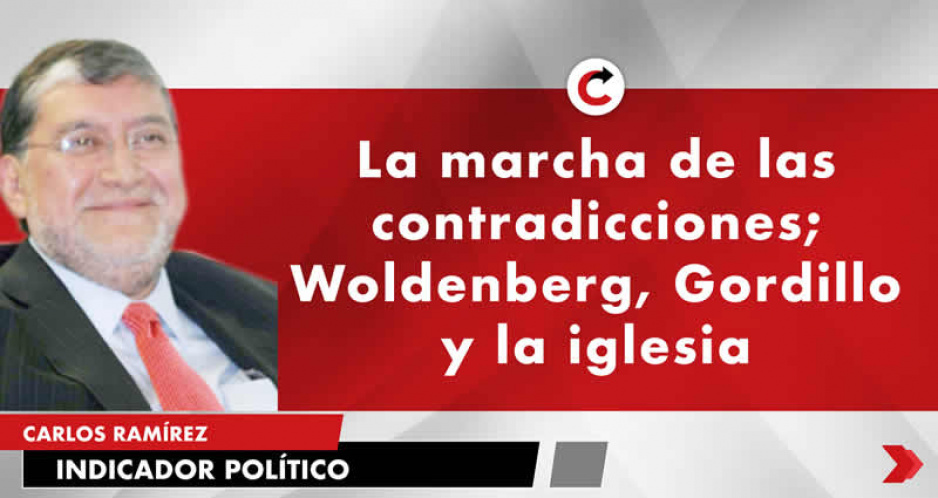 La marcha de las contradicciones; Woldenberg, Gordillo y la iglesia