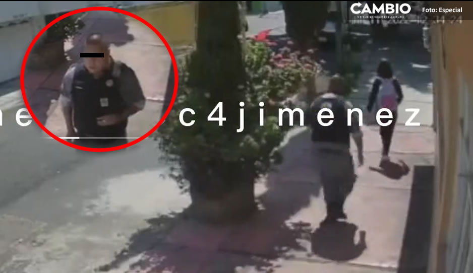 Captan en VIDEO a presunto militar manoseando a estudiante