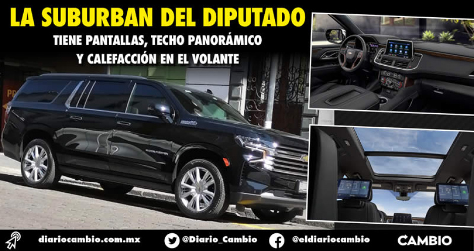 Huachidiputado Carlos Navarro compra camionetón de 1.8 millones y de híperlujo (FOTOS)