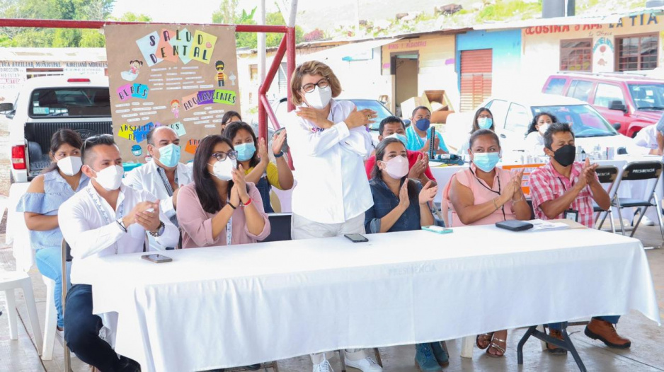 Lleva a cabo DIF Huauchinango jornada de atención comunitaria en Las Colonias