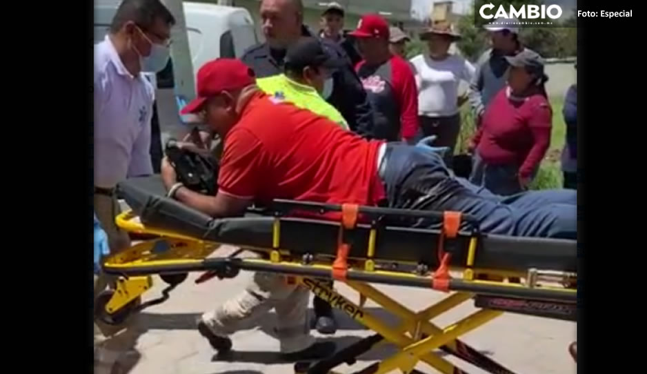 Le dieron en el glúteo; intento de asalto deja un herido en El Verde