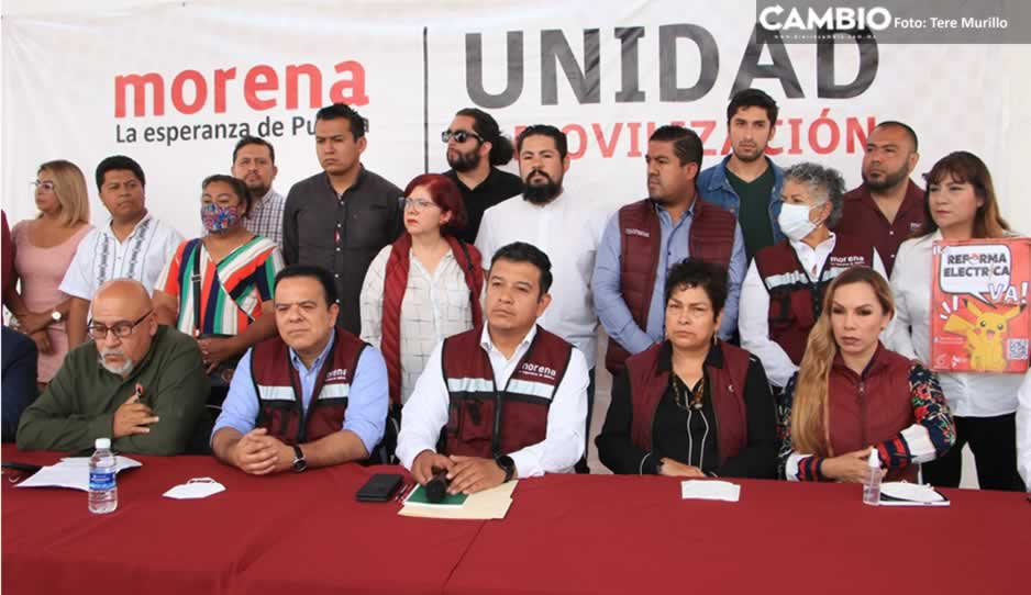 Delegado de Morena en Puebla promueve la Reforma Eléctrica; llama al PRIANRD a votar a favor (VIDEO)