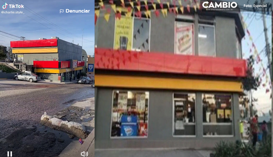 ¿Oxxo arriba de un Oxxo? Revelan polémica imagen de dos tiendas juntas (VIDEO)