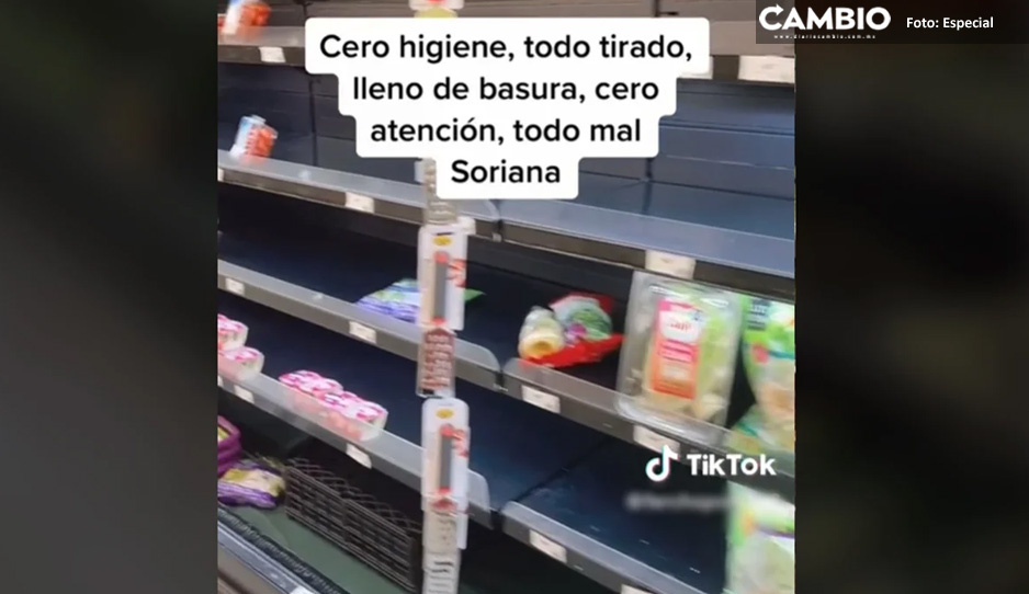 ¡Guácala! Denuncian ratas en zona de verduras de Soriana (VIDEO)